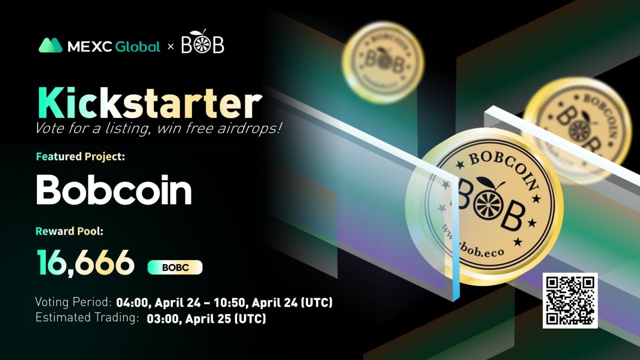 MEXC Kickstarter - Vote to Win 16,666 Bobcoin | BOBC!